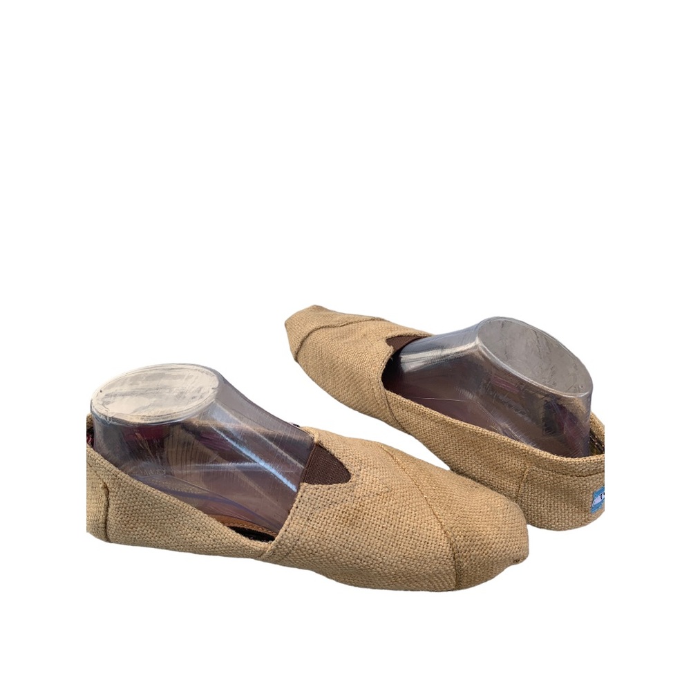 TOM'S Women's Slip On Shoe Tan Size 10 - Picture 2 of 9